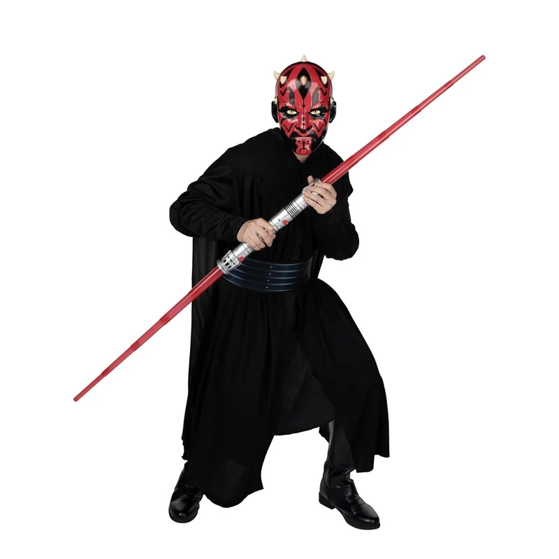 Darth Maul Red Double-Bladed Lightsaber, Star Wars, 1 Count