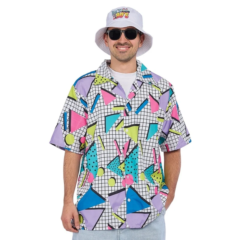 White Festival Shirt for Adults