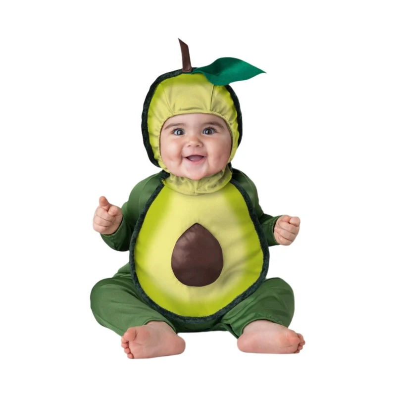 Cuddly Avocado Costume for Babies and Toddlers, Jumpsuit