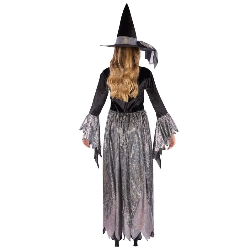 Silver Witch Costume for Kids, Silver Dress