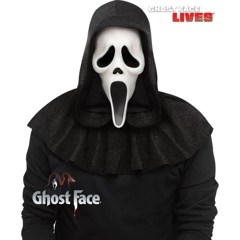 Ghost Face 25th Anniversary Movie Mask for Adults, Scream