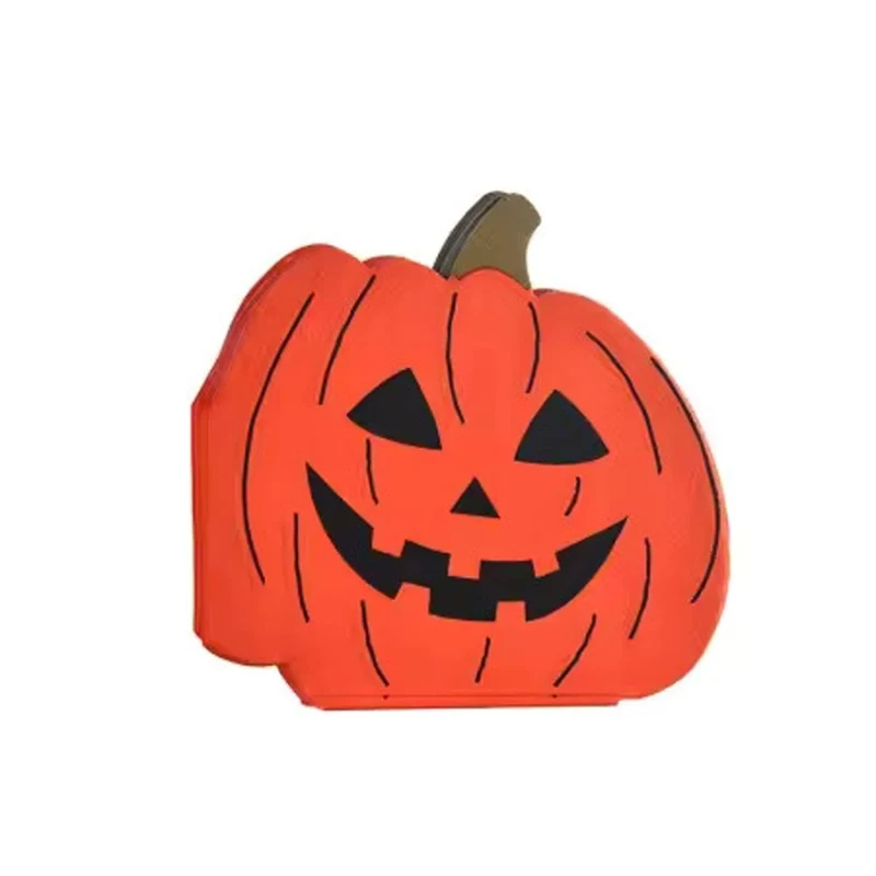 Spooky Wonders Pumpkin Small Beverage Napkins, 16 Count