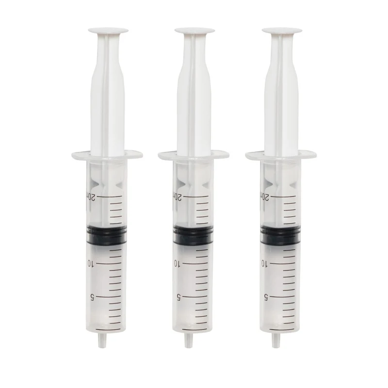 Plastic Syringes, 3 Count