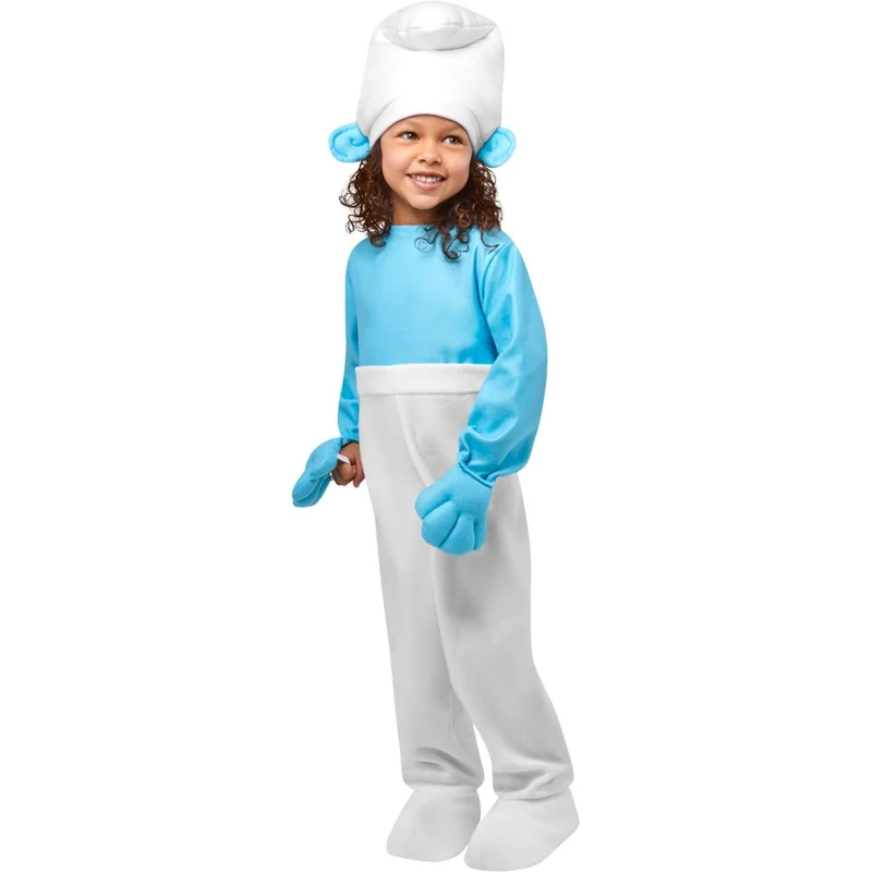 Smurf Costume for Toddlers, Jumpsuit and Hat