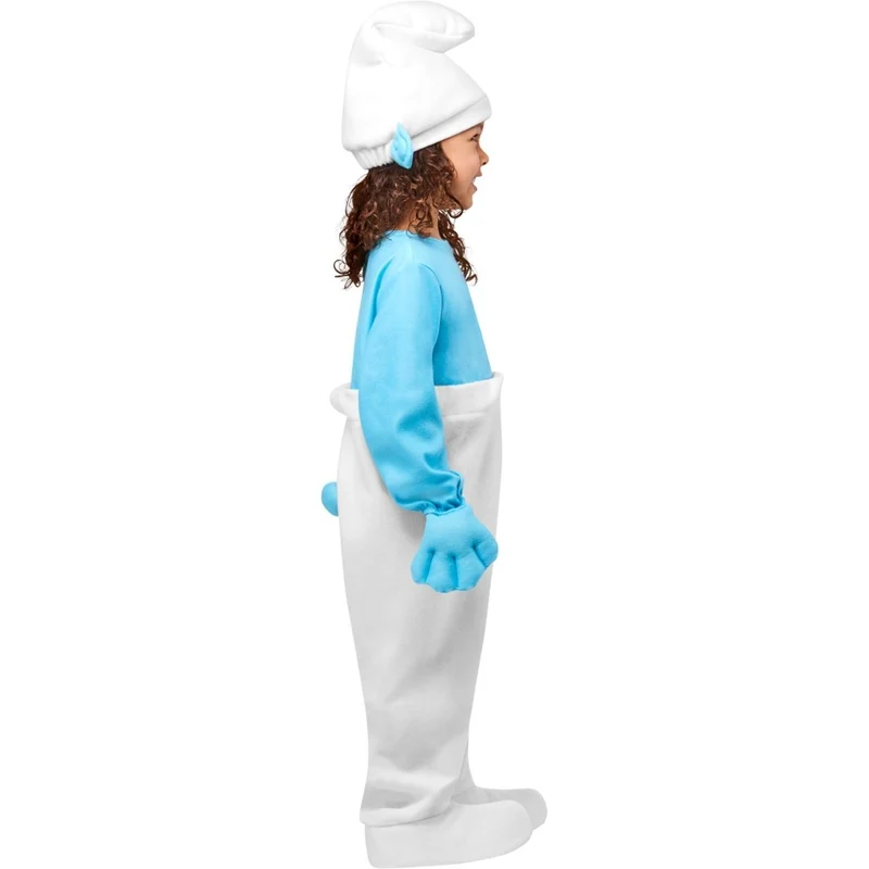 Smurf Costume for Toddlers, Jumpsuit and Hat