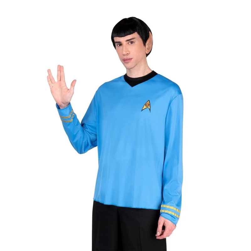 Spock Costume for Adults, Star Trek, Top