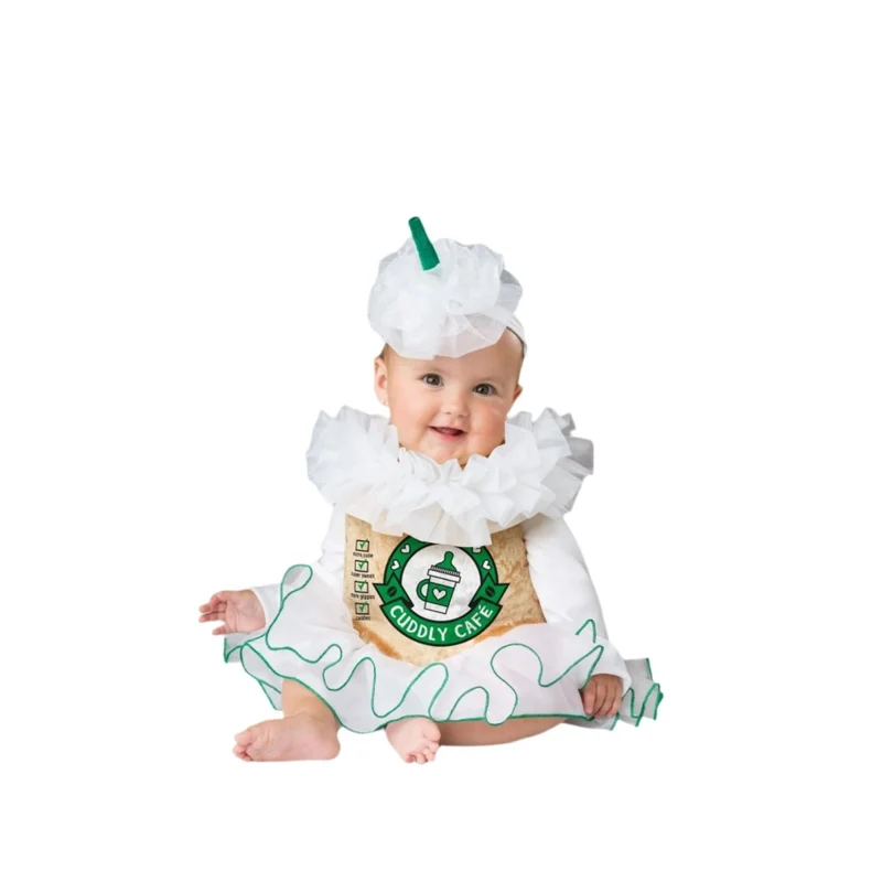 Cuddly Cappuccino Costume for Babies and Toddlers, Dress