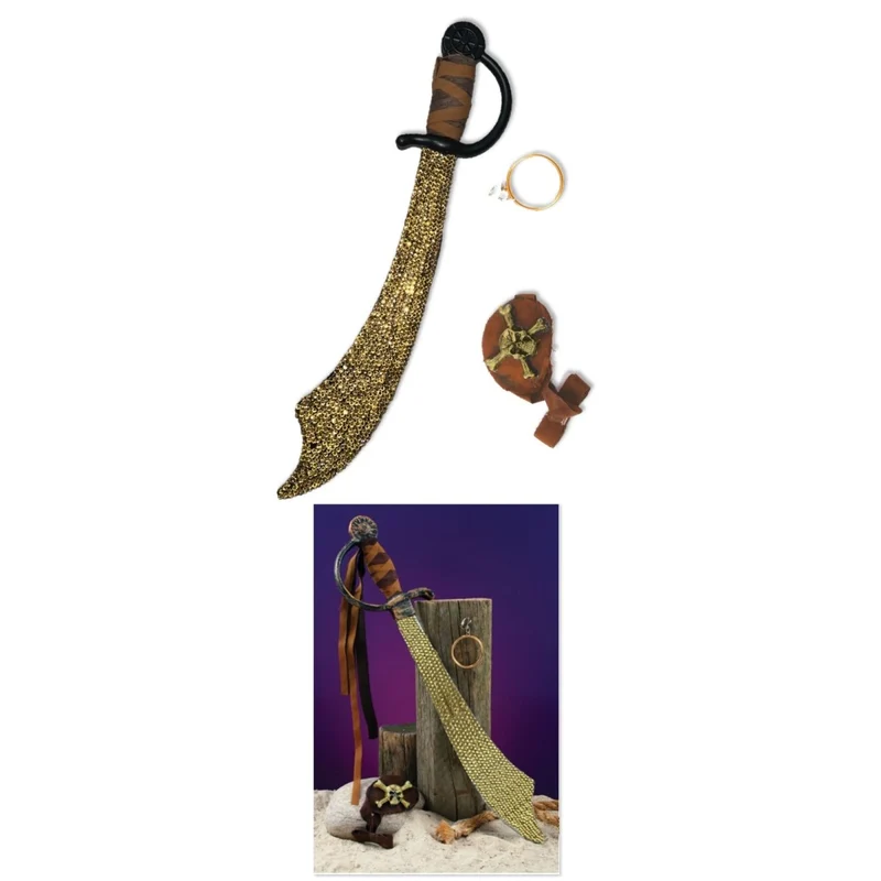 Bling Pirate Accessory Set, 3 Count