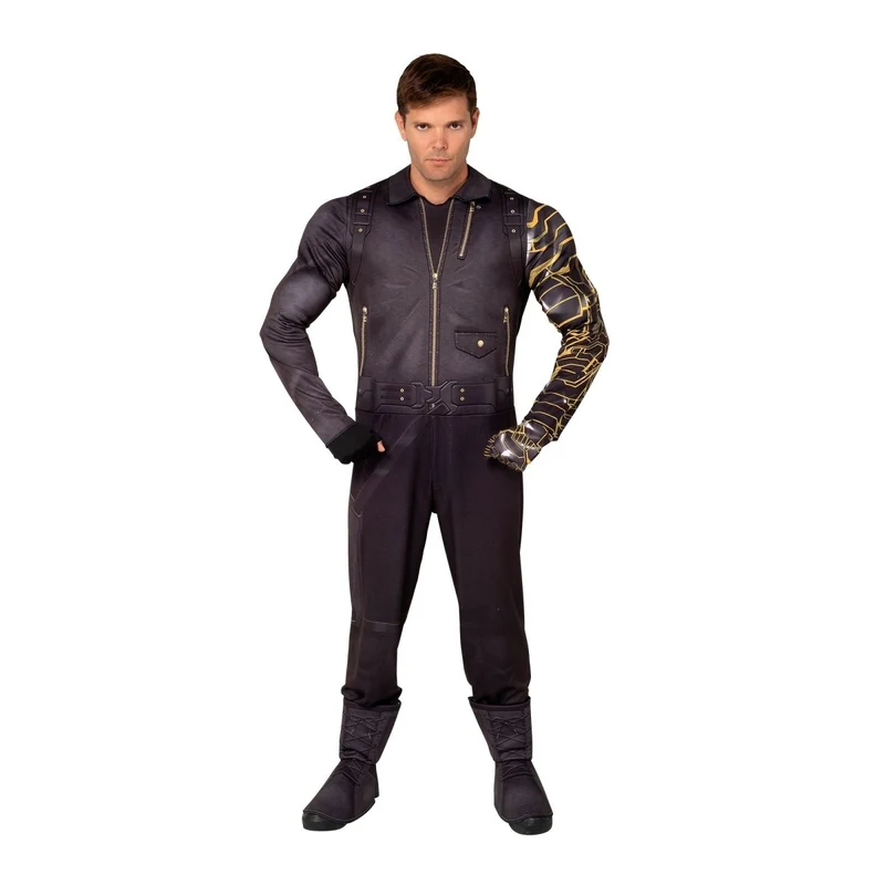 Winter Soldier Qualux Costume for Adults, Marvel, Jumpsuit