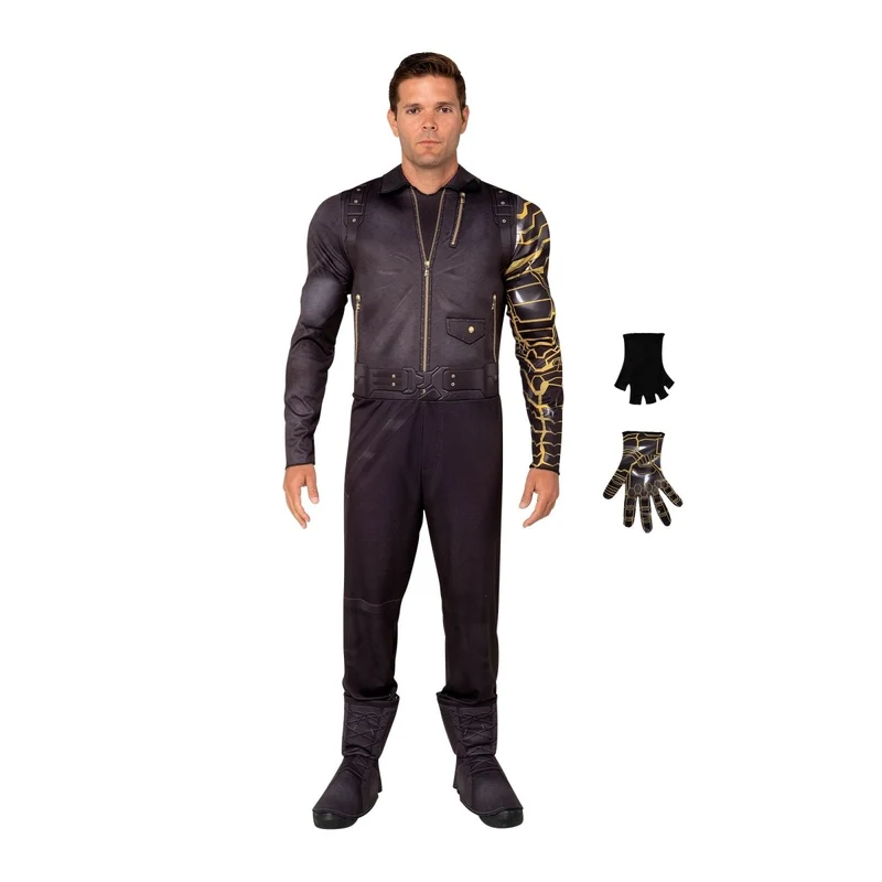 Winter Soldier Qualux Costume for Adults, Marvel, Jumpsuit