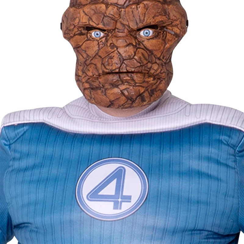 The Thing Costume Qualux for Adults, Marvel, Jumpsuit