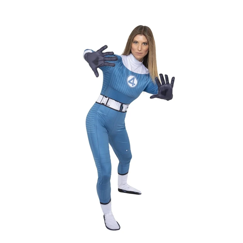 Invisible Woman Zentai Costume for Adults, Marvel