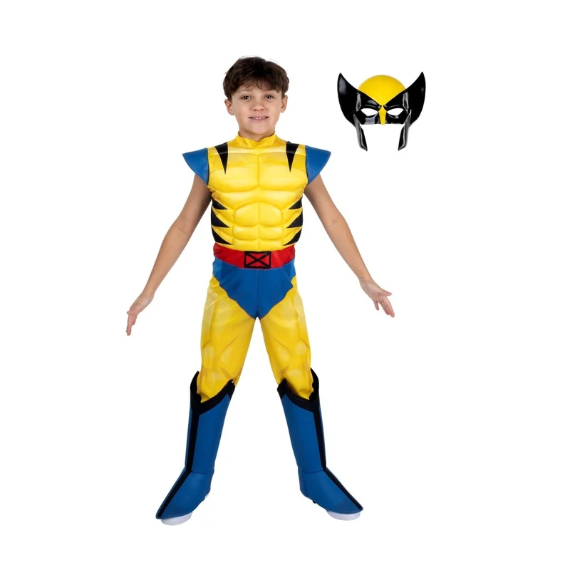 Wolverine Costume for Kids, Marvel, Jumpsuit