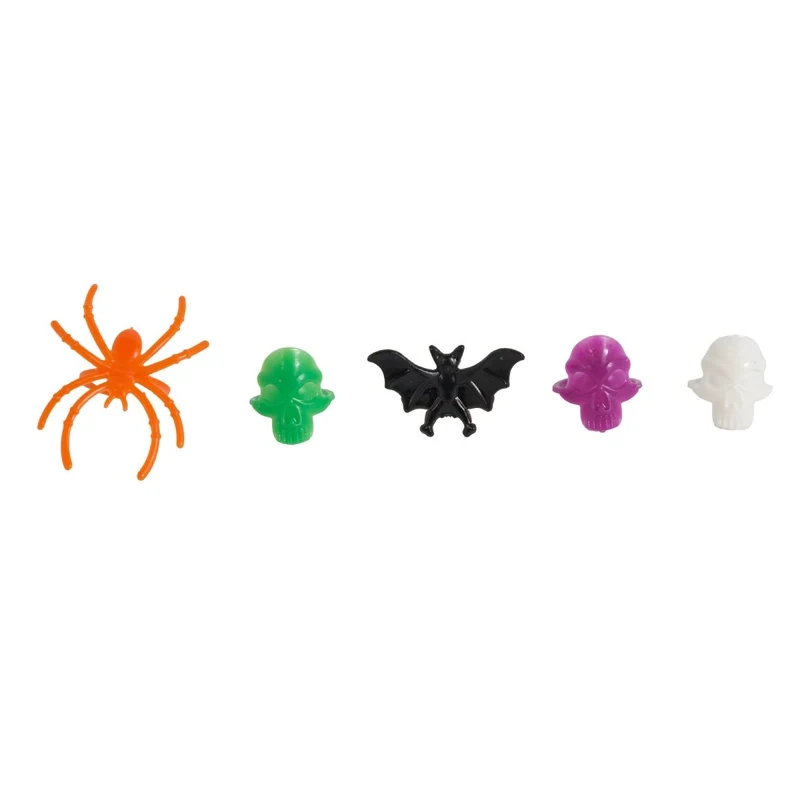Plastic Insect Ring, Assortment, 50 Count