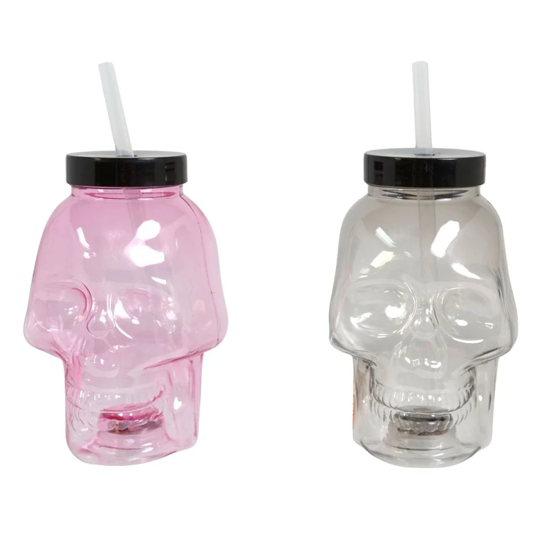 Skull Head Sipper, Assortment, 1 Count