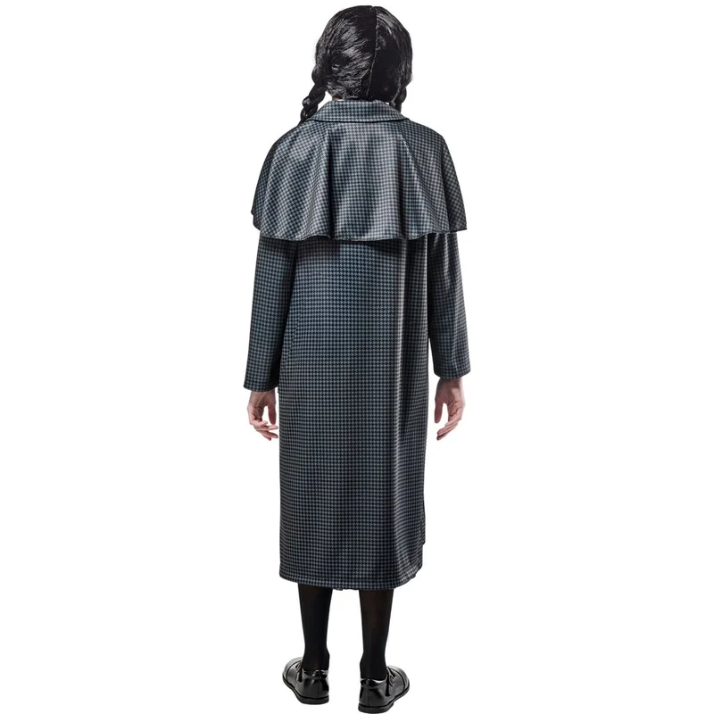 Wednesday Addams Costume Coat for Kids
