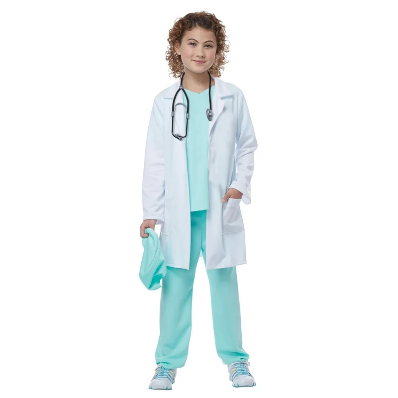 Health Care Hero Costume for Kids, Jacket, Shirt, Pants and Accessories