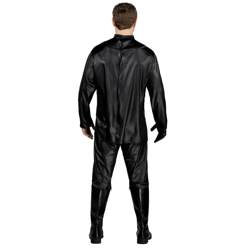 Luke Skywalker Costume for Adults, Star Wars, Black Hooded Robe