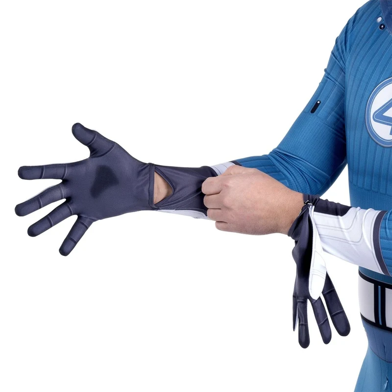 Mr. Fantastic Zentai Costume for Adults, Marvel, Jumpsuit
