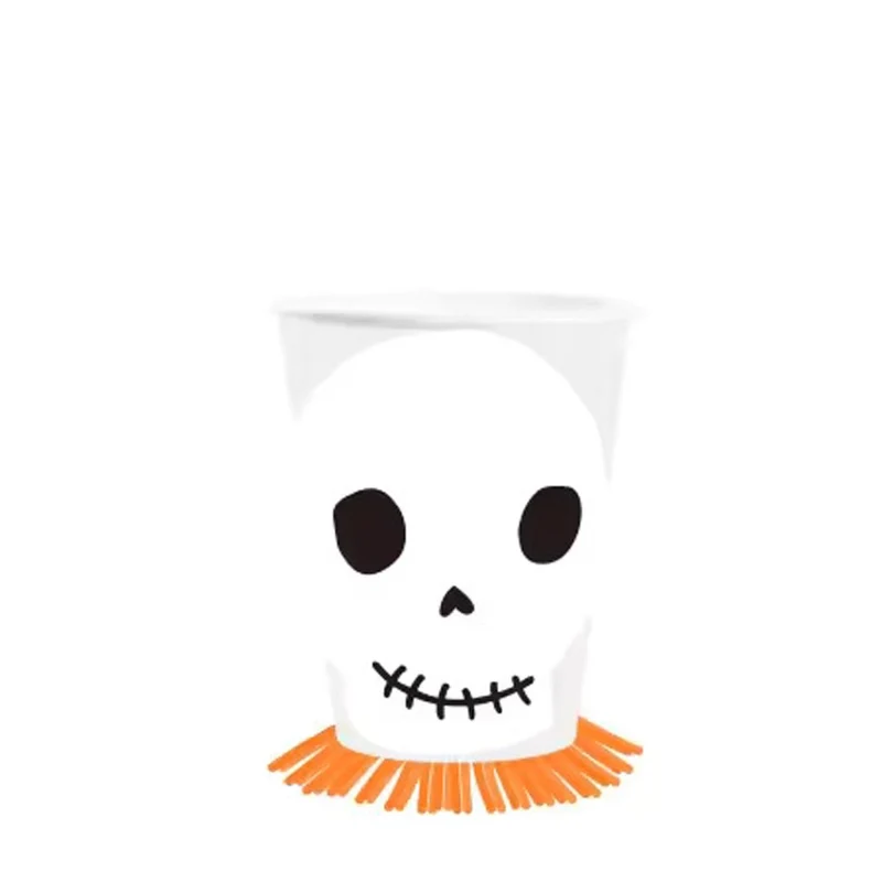 Spooky Wonders Paper Cups, 9 Oz, 8 Count