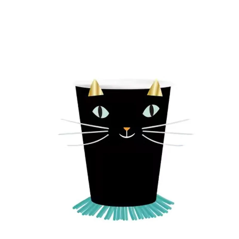 Spooky Wonders Paper Cups, 9 Oz, 8 Count