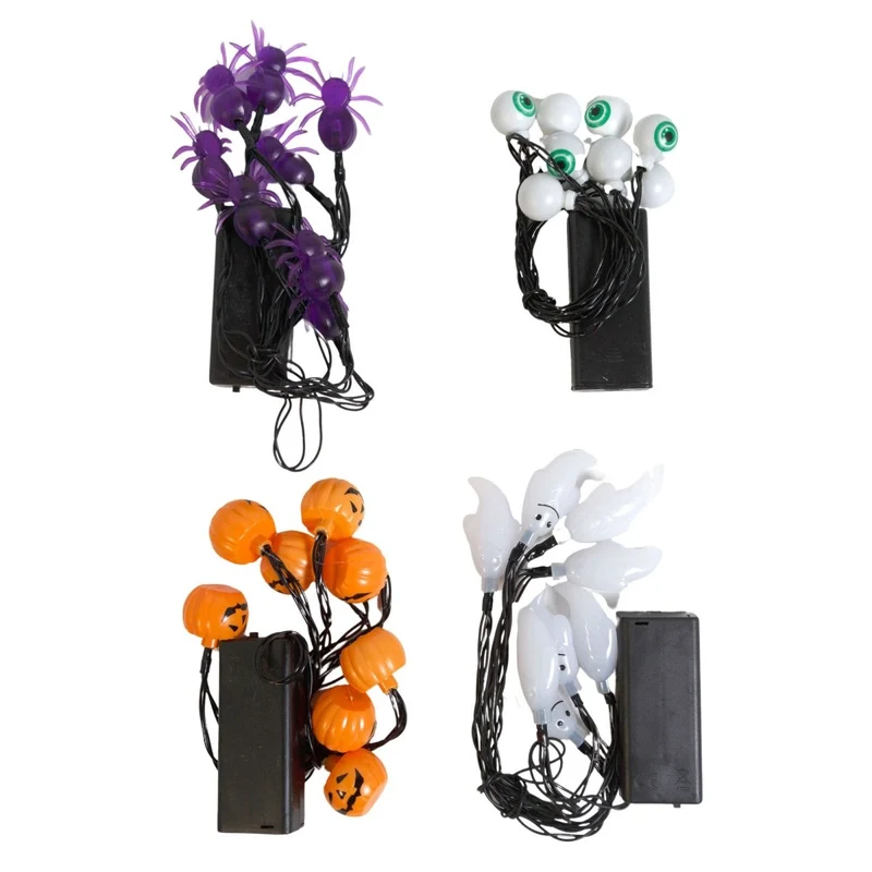 Halloween Icon Light String, Assortment, 1 Count