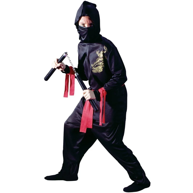 Black Ninja Costume for Kids
