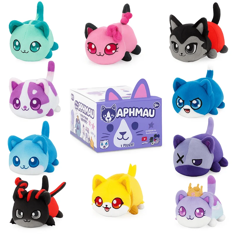 Aphmau Mystery MeeMeow Plush, 1 Count
