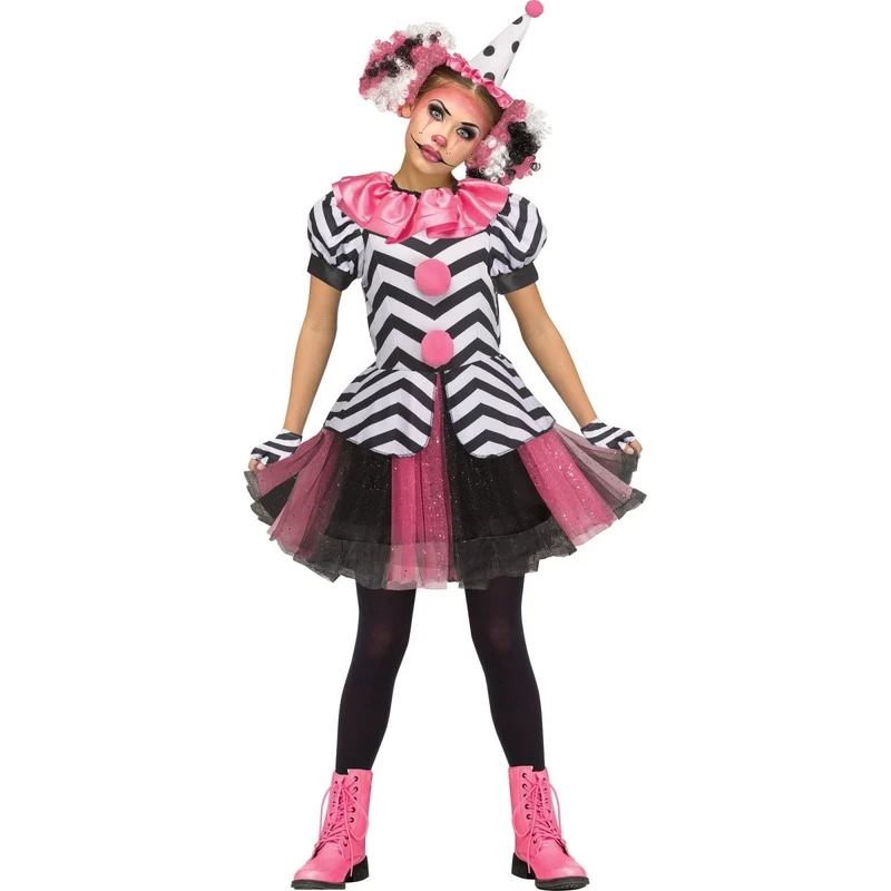 Harlequin Costume for Kids, Circus Dress