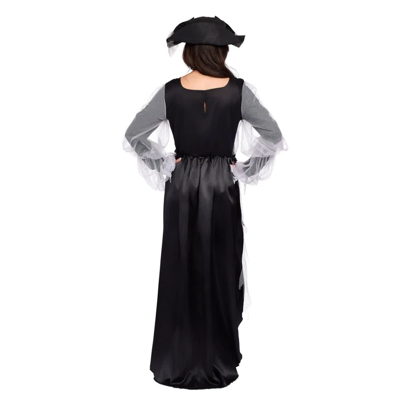 Cursed Pirate Costume for Adults, Dress and Hat