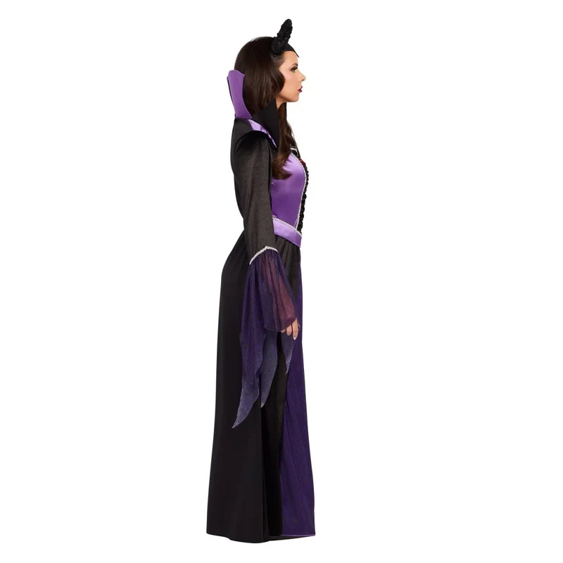 Evil Queen Costume for Adults, Dress and Headband