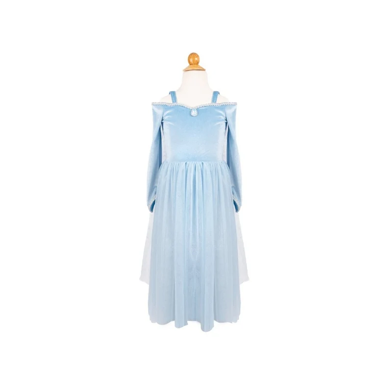 Velvety Soft Sisters Forever Princess Dress for Kids