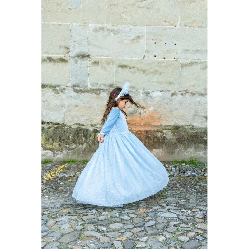 Velvety Soft Sisters Forever Princess Dress for Kids