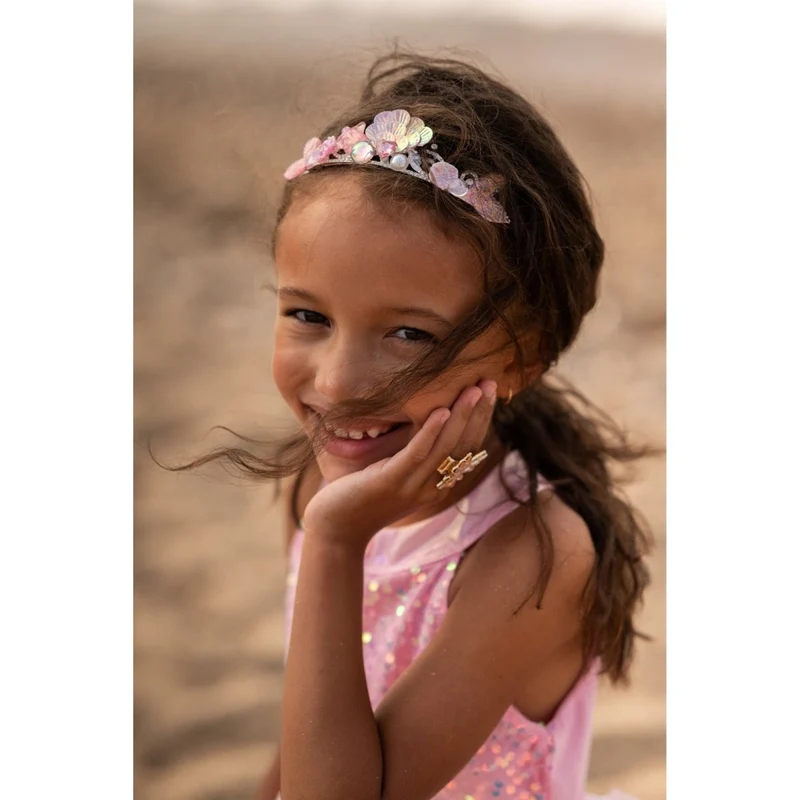Boutique Ocean Jewel Tiara for Kids, 2 count