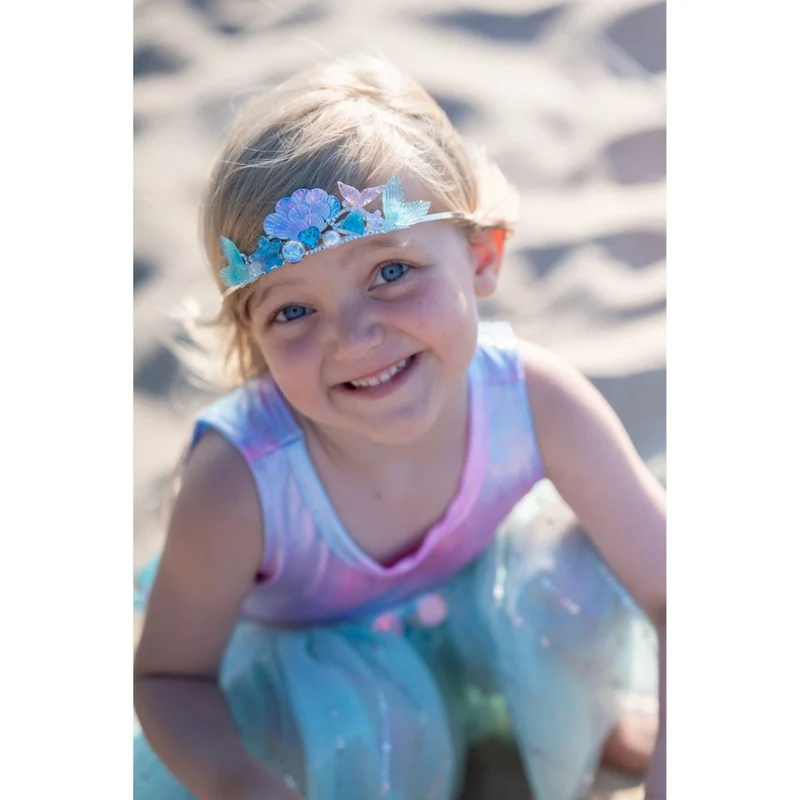 Boutique Ocean Jewel Tiara for Kids, 2 count
