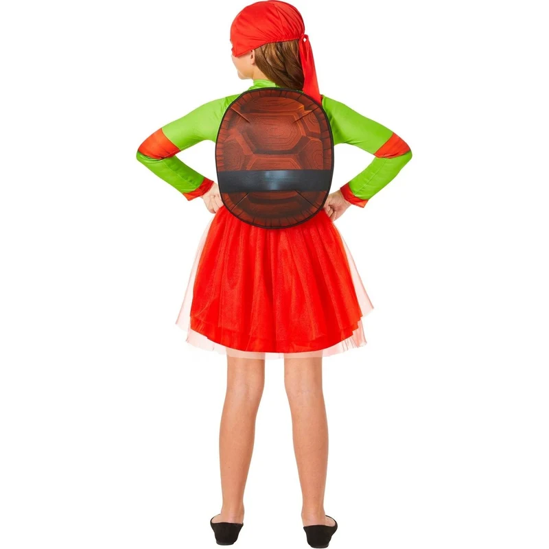 Teenage Mutant Ninja Turtles Raph Costume for Kids, Dress, Shell, Belt and Mask