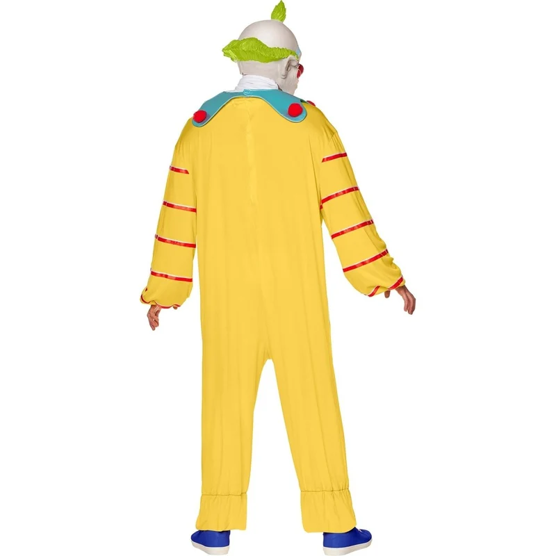 Killer Klowns Shorty Costume for Adults, Jumpsuit, Collar and Mask