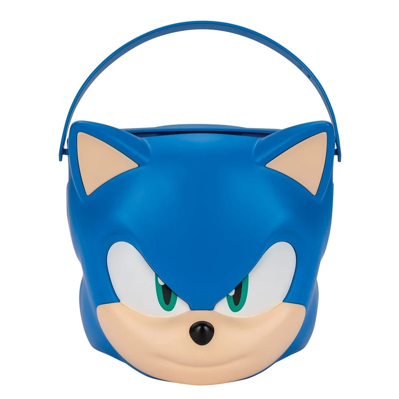 Sonic Treat Pail, Sonic the Hedgehog, 6.7 x 6.4 x 6.5 Inches, 1 Count