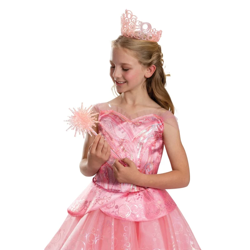 Glinda Wand and Tiara Set for Kids, Wicked
