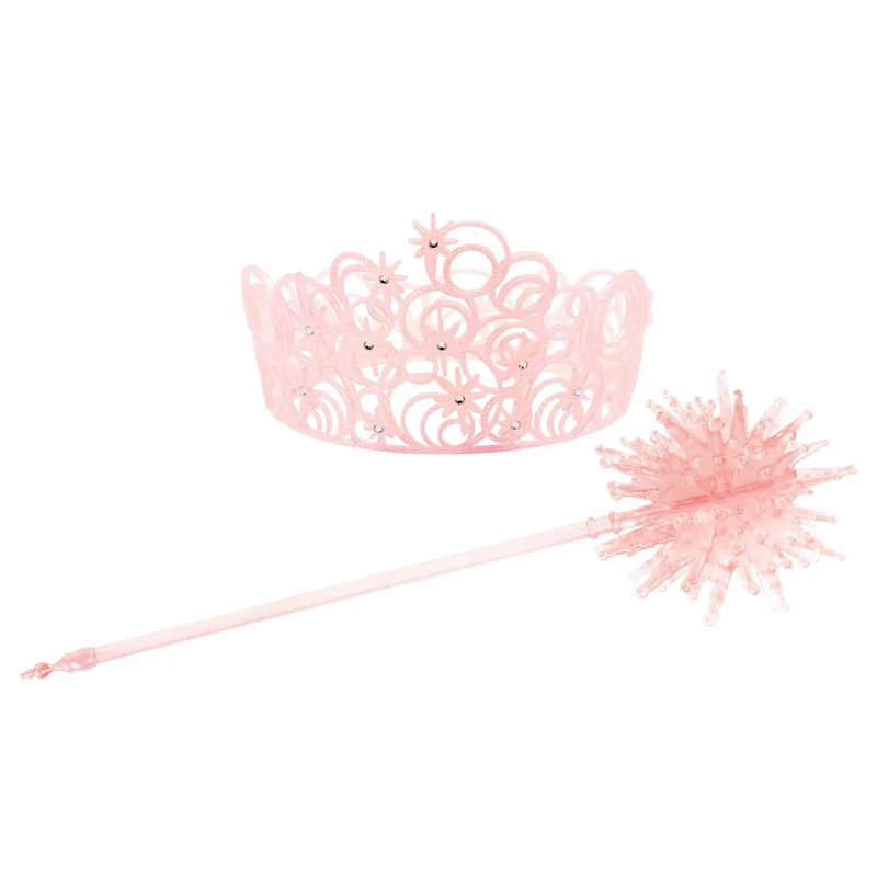 Glinda Wand and Tiara Set for Kids, Wicked