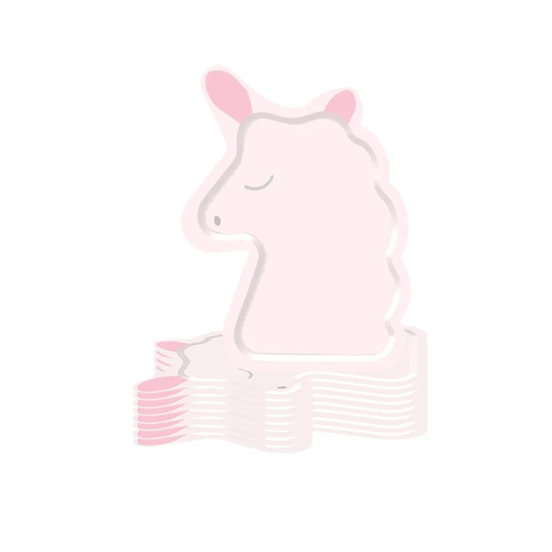 Unicorn Dreams Birthday Large Lunch Paper Plates, 9 Inches, 8 Count