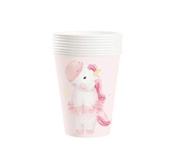 Unicorn Dreams Birthday Paper Cups, 9 Oz, 8 Count
