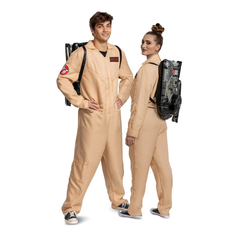 Ghostbusters Deluxe Costume for Adults, Jumpsuit and Accessories