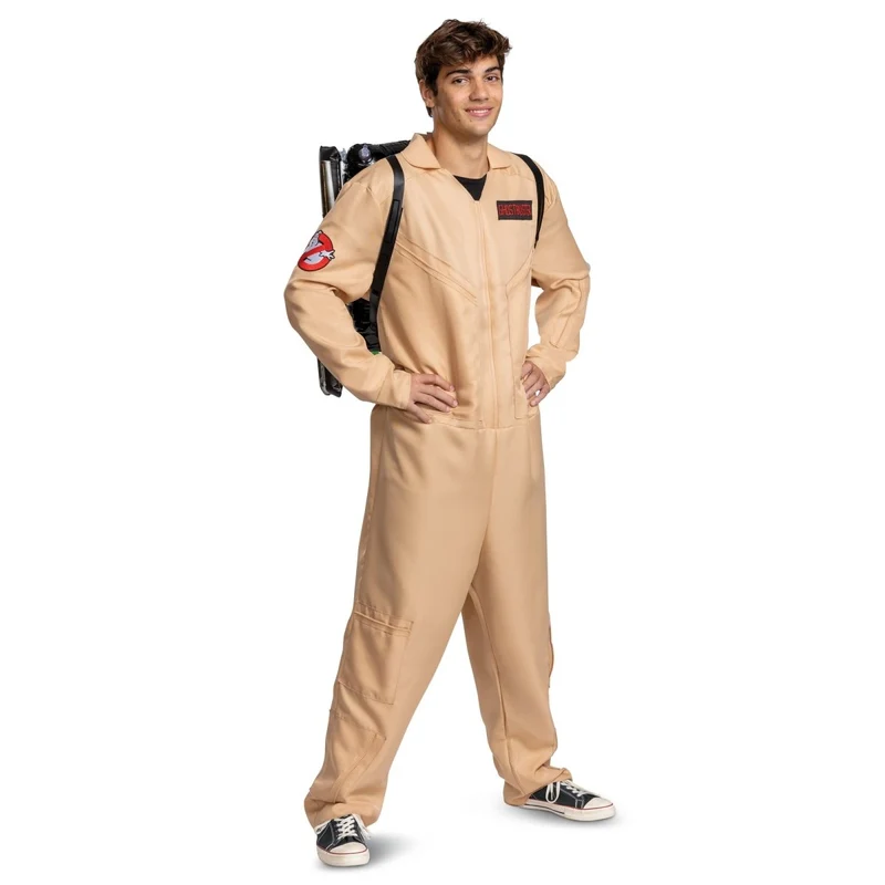 Ghostbusters Deluxe Costume for Adults, Jumpsuit and Accessories