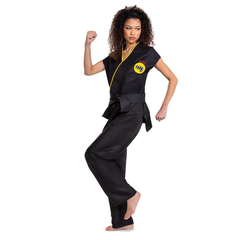 Cobra Kai Classic Costume for Adults, Top, Pants and Belt