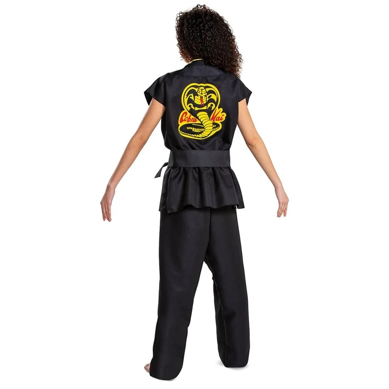 Cobra Kai Classic Costume for Adults, Top, Pants and Belt