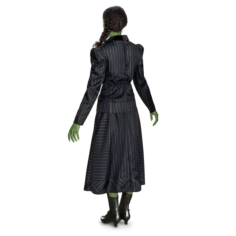 Elphaba Deluxe Costume for Adults, Wicked, Jacket and Skirt