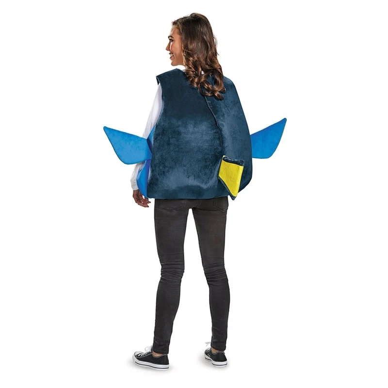 Dory Costume for Adults, Finding Dory, Tunic with Tail