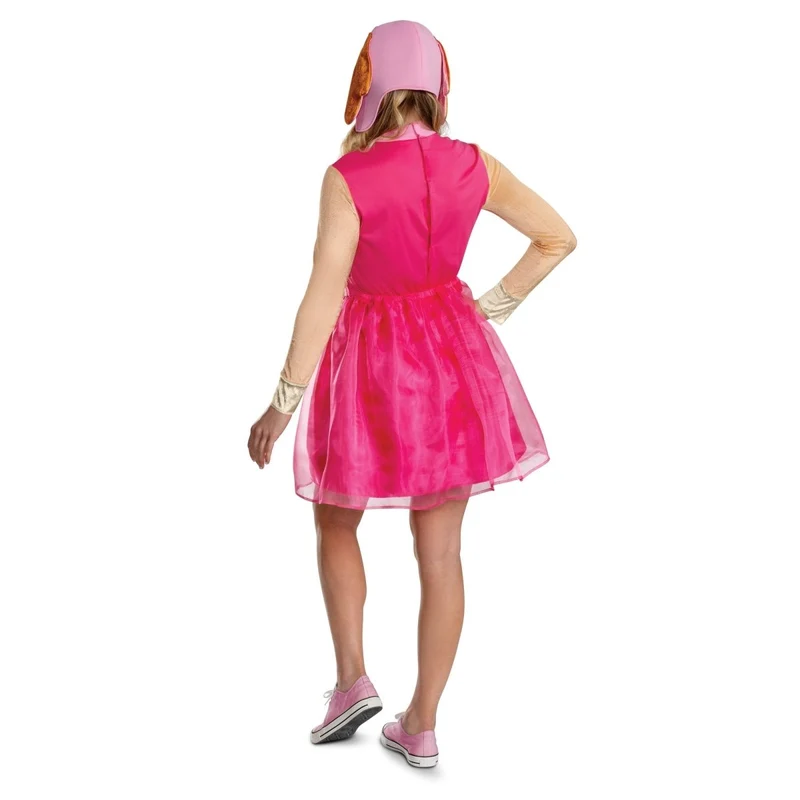 Skye Classic Costume for Adults, Paw Patrol, Dress and Headpiece