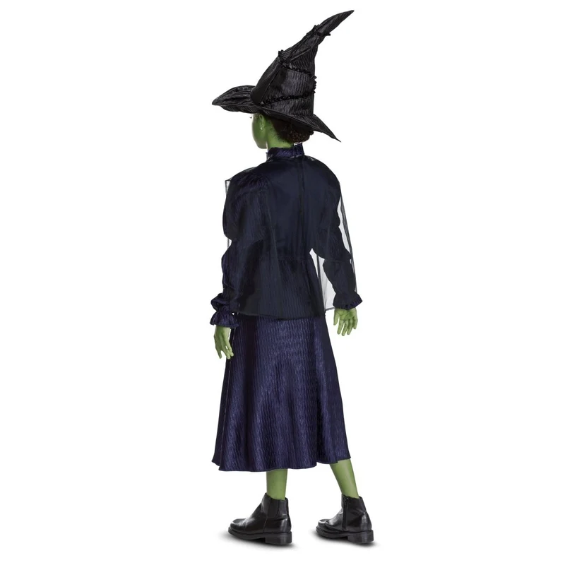 Elphaba Classic Costume for Kids, Wicked, Dress, Cape and Hat